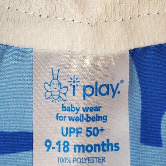 I Play Bucket Sun Hat 9-18 Months Blue - Picture 5 of 7